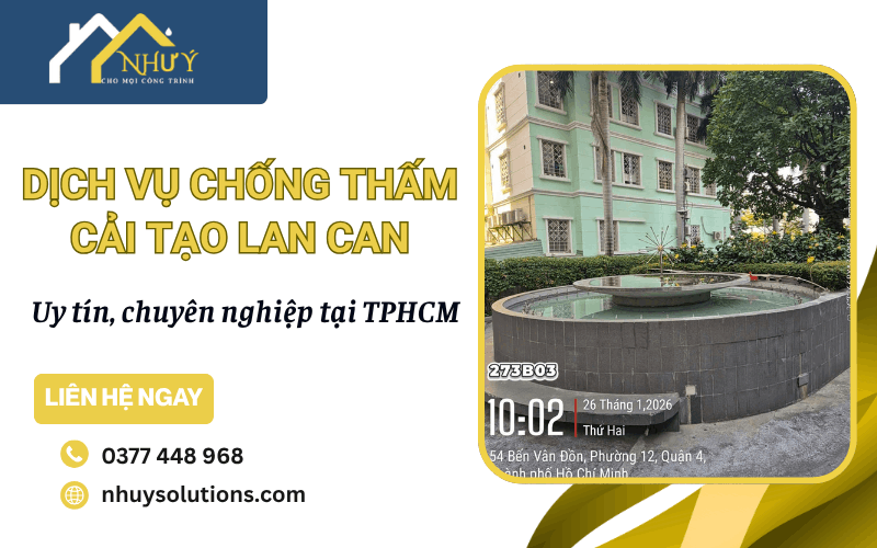 dịch vụ chống thấm