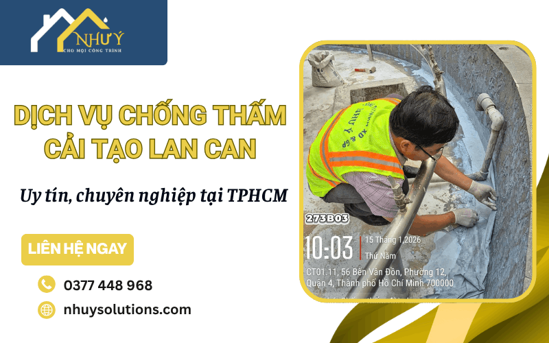 dịch vụ chống thấm